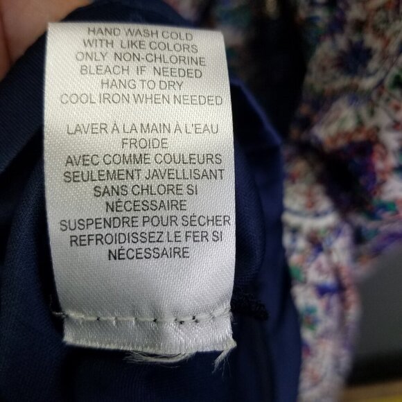 DR2 Daniel Rainn Maxi Dress Sm Sleeveless Boho Lace Yolk Blue Purple Sheer Lined - Picture 14 of 16